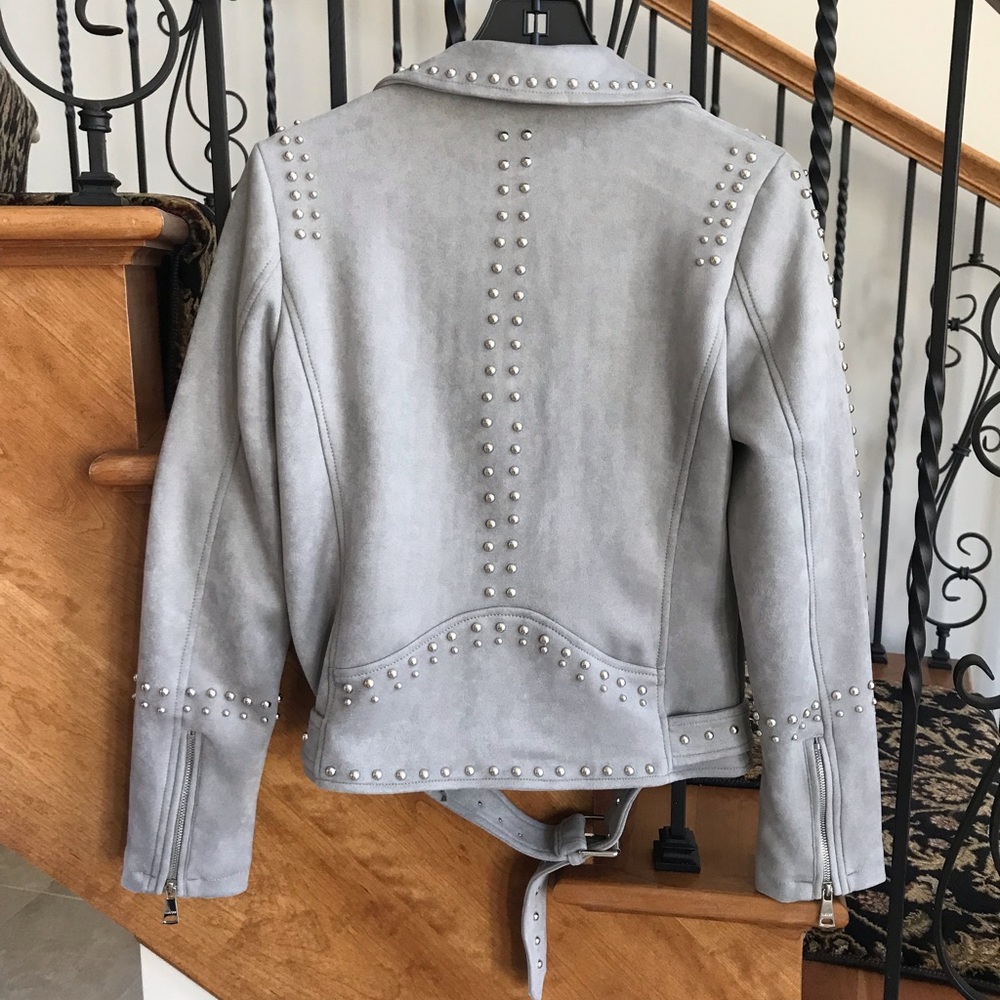 🖤LAST CALL🖤🤩Rockstar Studded Jacket🤩 - Picture 3 of 8